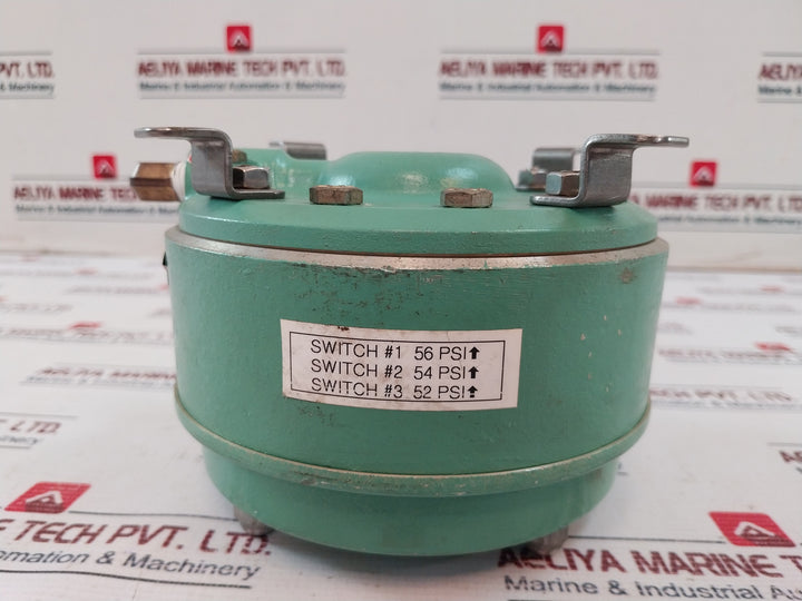 Solon 6Psw3-1 Pressure Switch 0-100 Psi 15A-125/250/480 Vac
