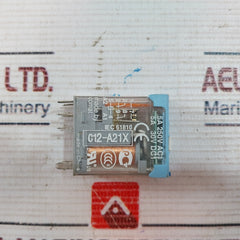 Lot Of 2X Releco C12-a21X Relay Socket 5A 250V 24Vdc