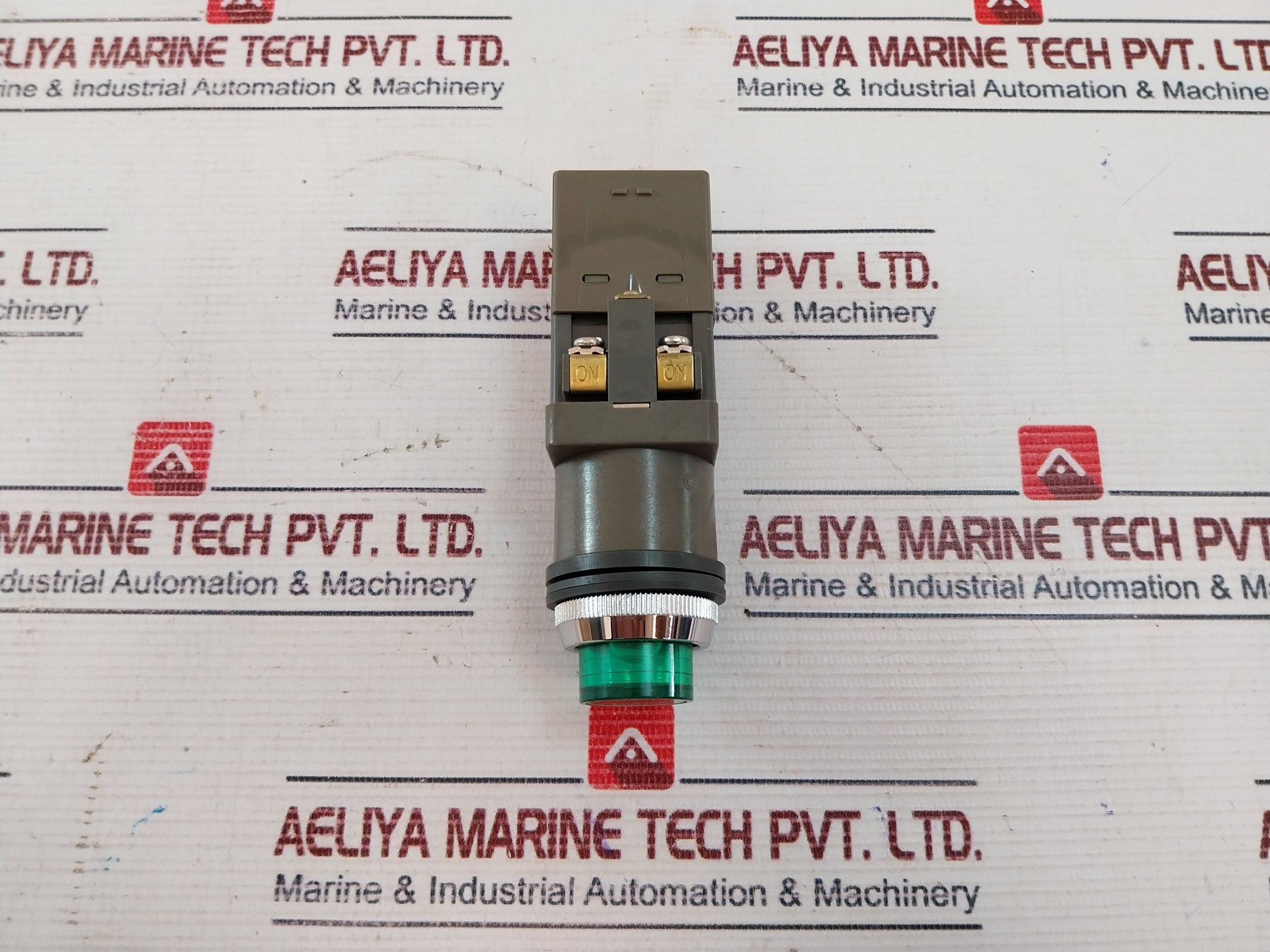 Idec 13931P Green Pushbutton Switch 100/110V