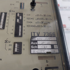 C.E.E. Itv 7366 Three Pole Over Current Relay 5A 60Hz Un 100V