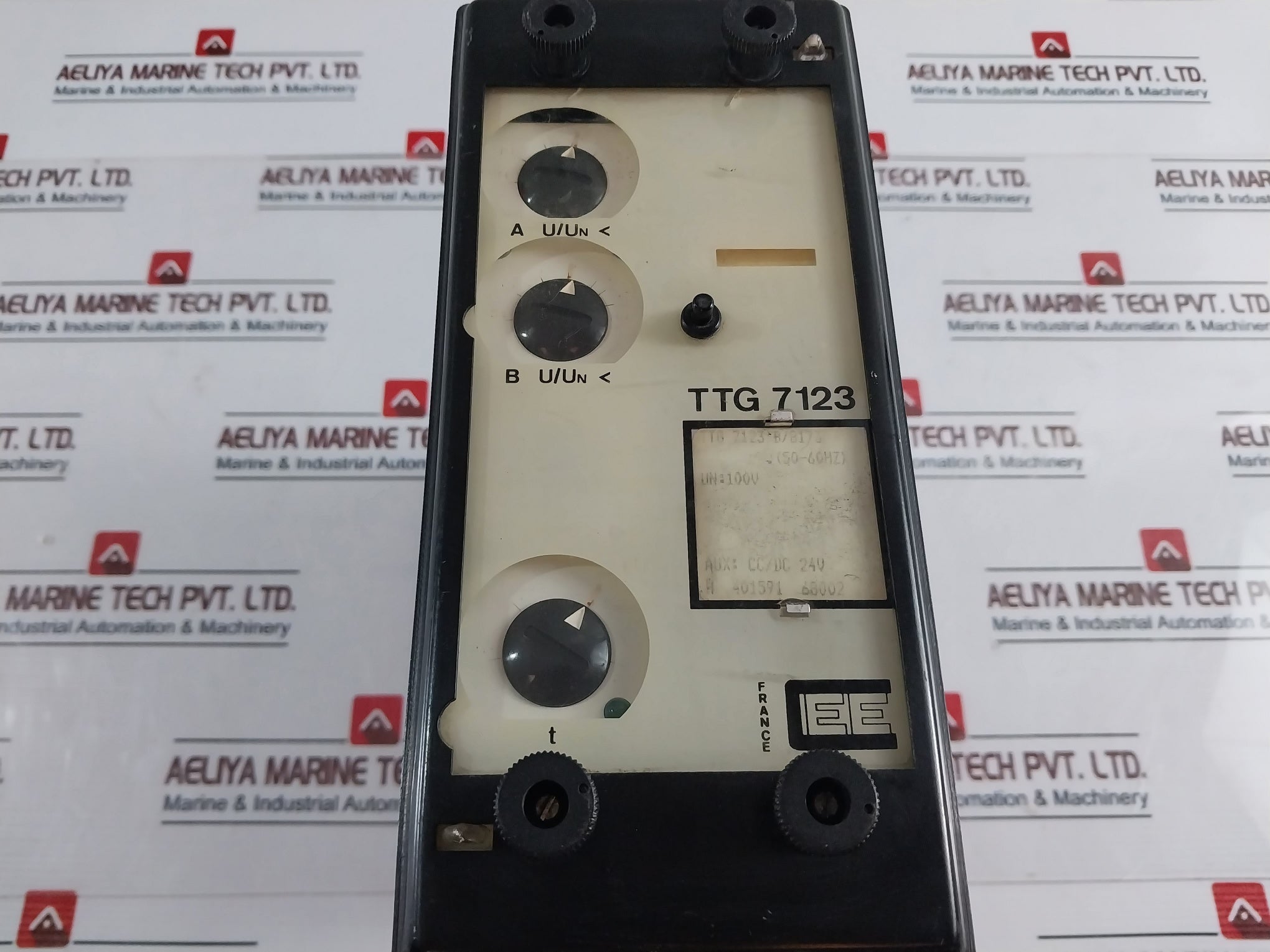C.E.E. Ttg 7123 B/8173 Phase Overcurrent Relay 100V 50-60Hz