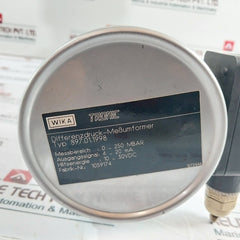 Wika 897.01.1998 Differential Pressure Transducer 10…30vdc