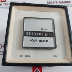 ABB DC-QUARZ 100v-60 Hz Hour Meter