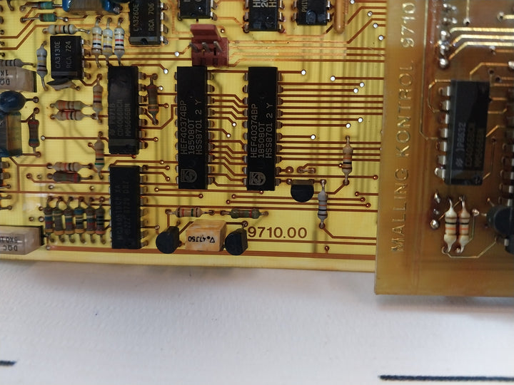 Malling Kontrol 9710.00A Printed Circuit Board