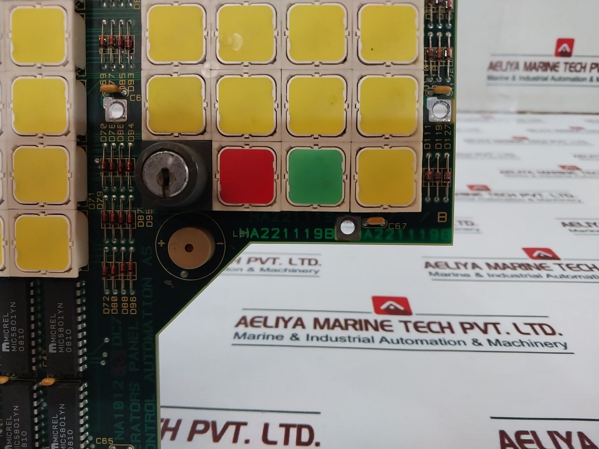 Norcontrol Automation Na1012.3 Operators Panel Dc7 Ha221119B