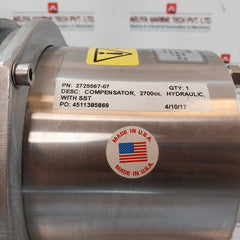 Forum Sa-hc-0745-mas-ss-02 Compensator Hydraulic With Sst 2725567-07/2725567-01