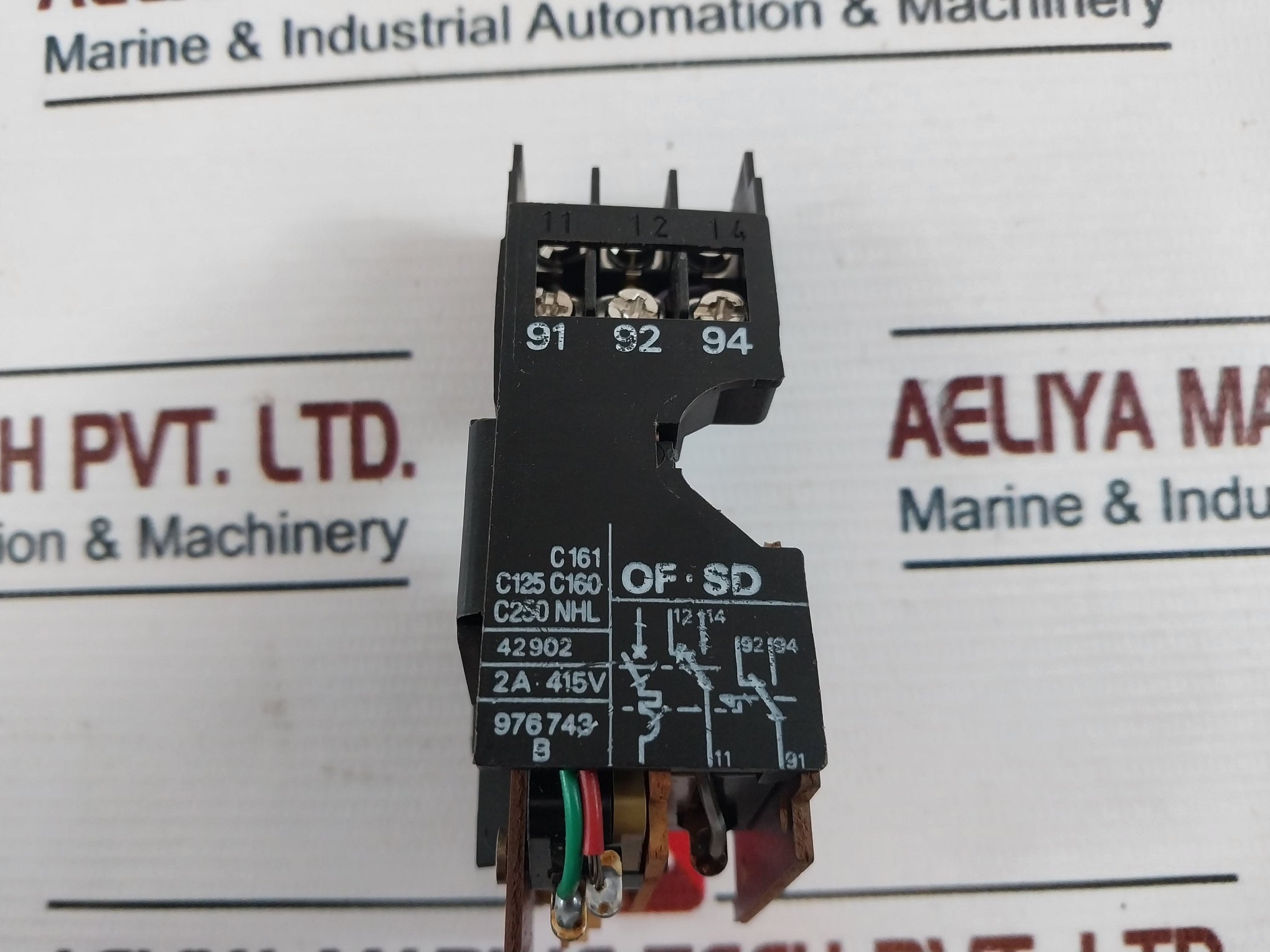Merlin Gerin 42902 Relay 2a 415v