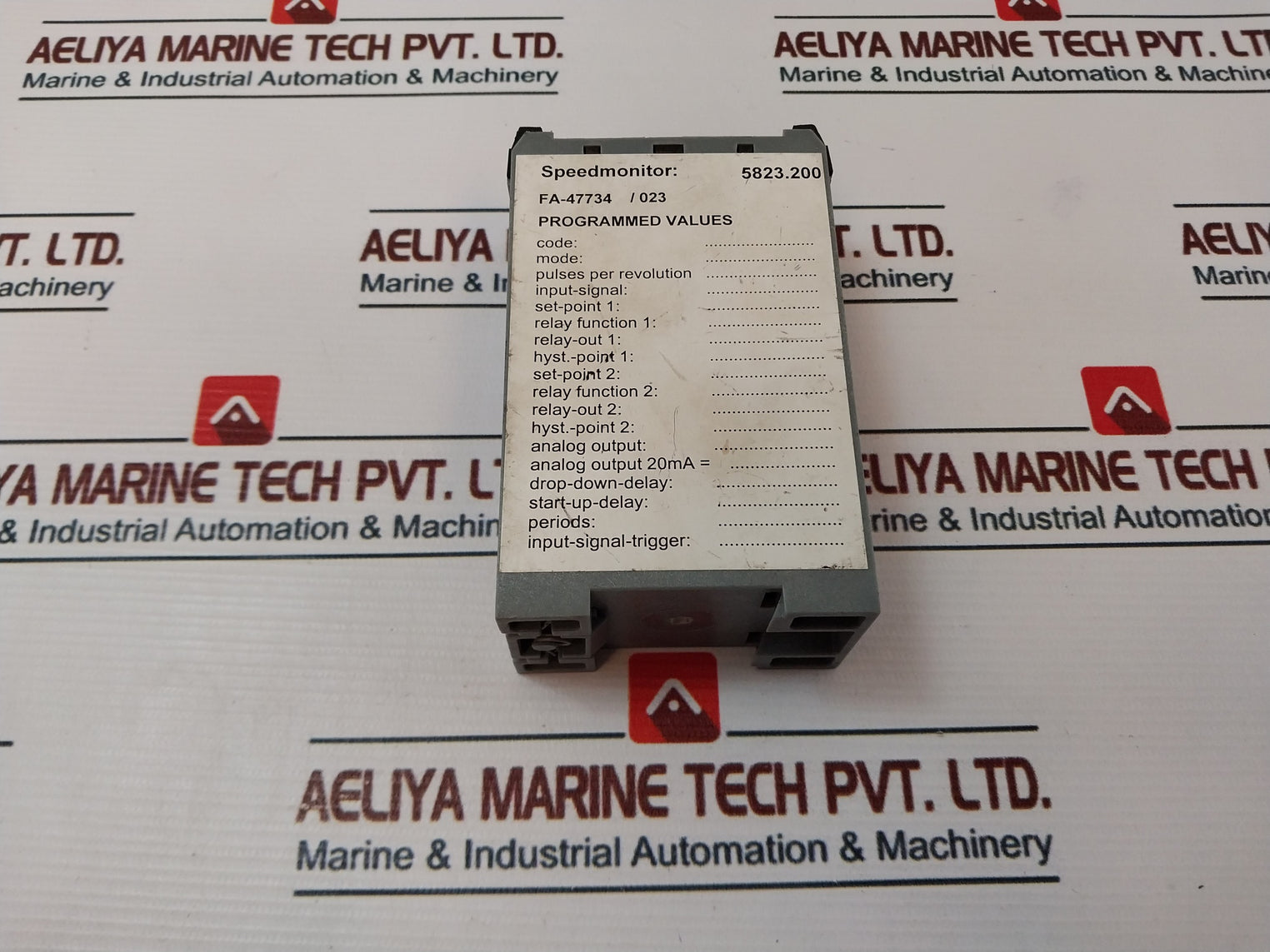 Rheintacho 5823.200 Speed Monitor 20Ma 24Vdc
