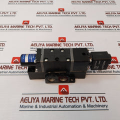 Mead Fluid Dynamics C2-4Dcd Block And Solenoid Valve 24Vdc 6.5W