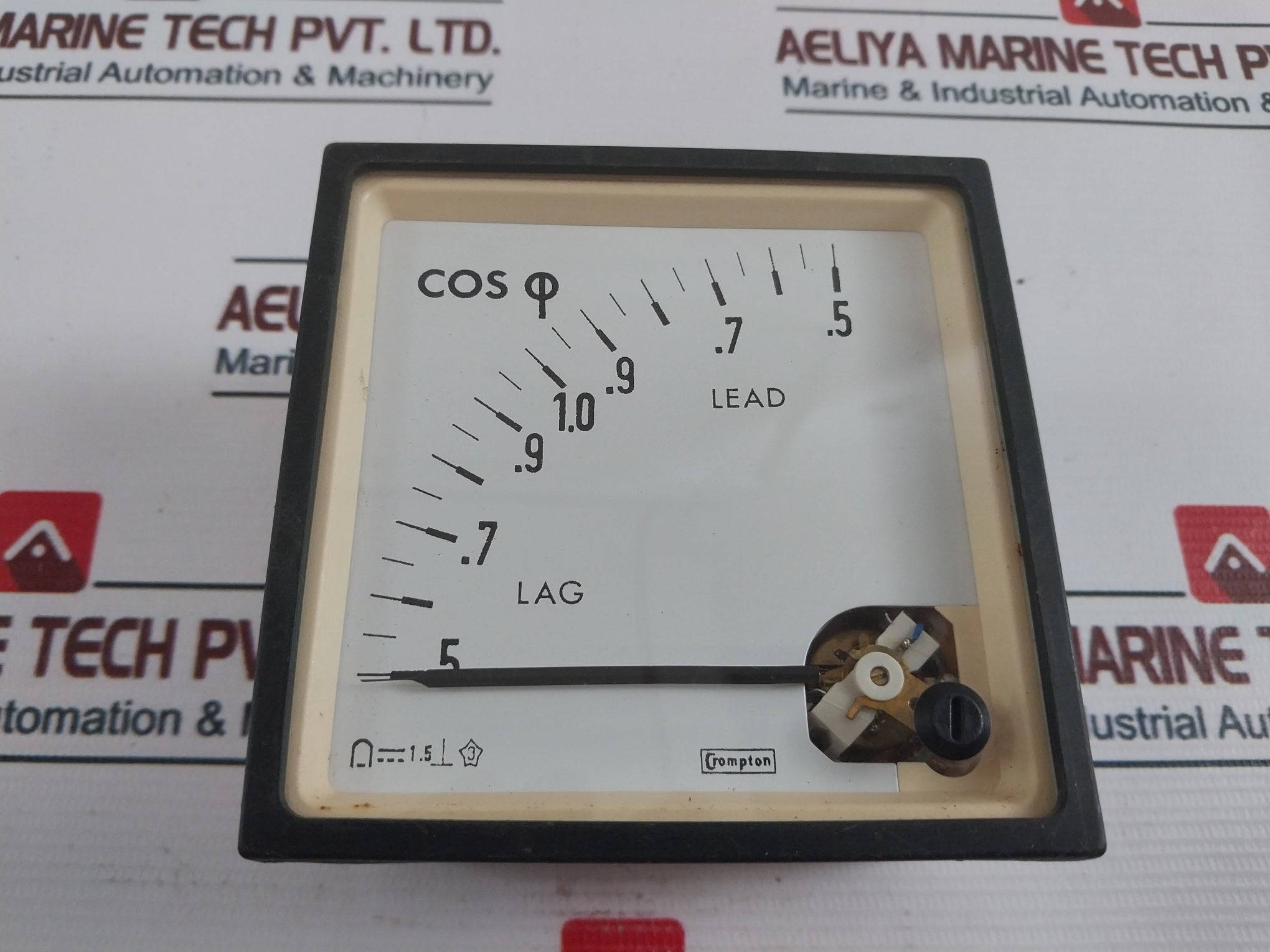 Crompton Instruments E244-01A-g-hf-**-wh Analog Panel Meter