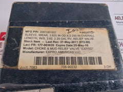 Expro Americas 910815-07C Wear Sleeve 7083000 708-90232 3 Oh