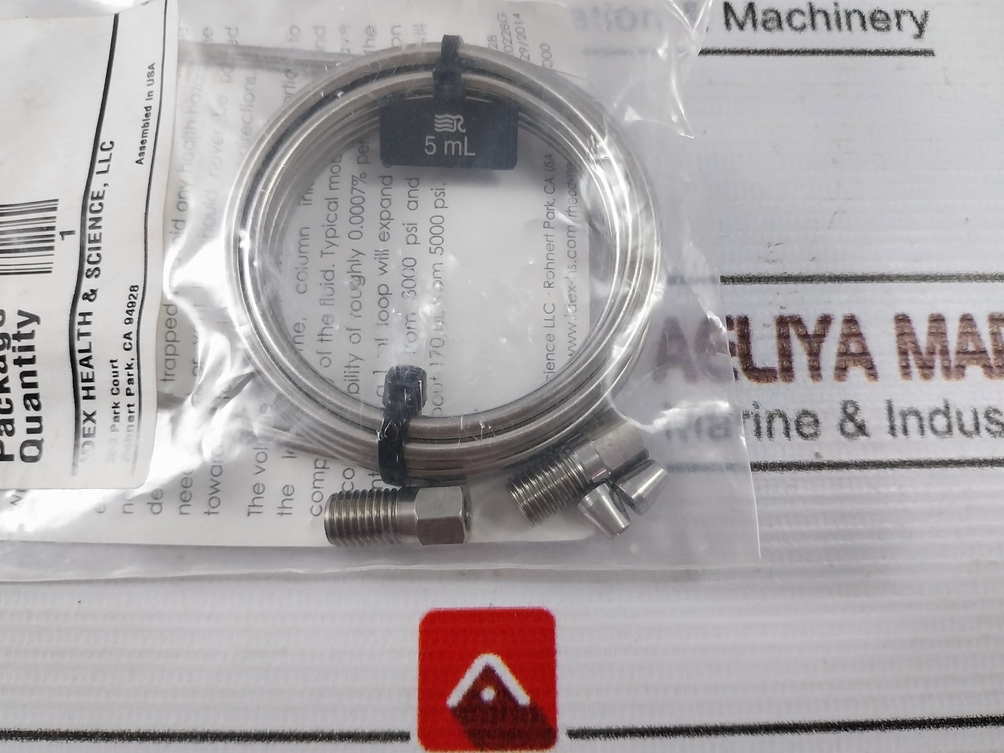 Waters Was073703 5Ml Sample Loop
