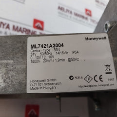 Honeywell Ml7421A3004 Electric Linear Valve Actuator Ip54