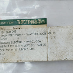 Konan Electric Mvpc1-20A Repair Kit For 4-way Solenoid Valve