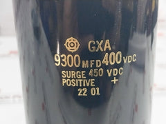 Gxa 9300Mfd Capacitor 400 Vdc