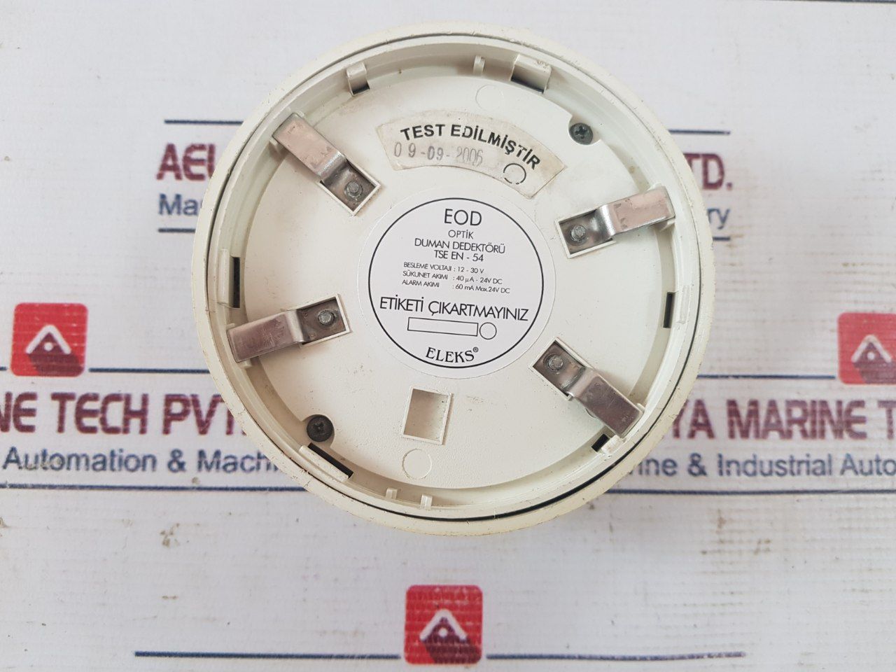 Eleks Tse En-54 Smoke Detector 12-30V 60Ma 24V Dc