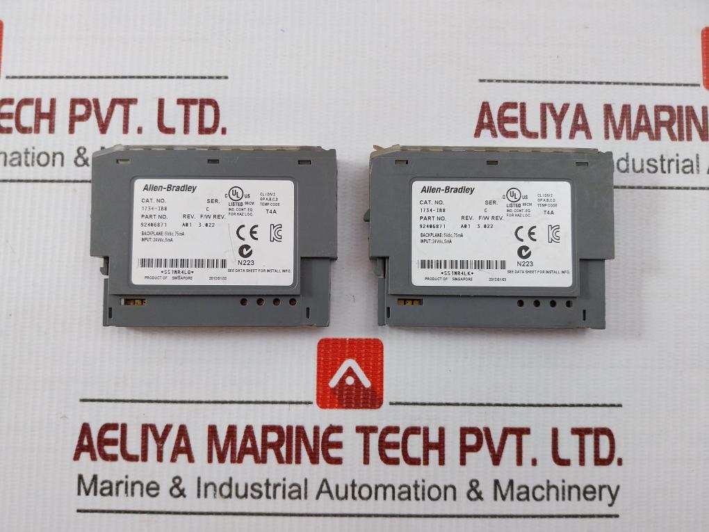 8-point Sink Input Module 24Vdc 5Ma Allen-bradley 1734-ib8