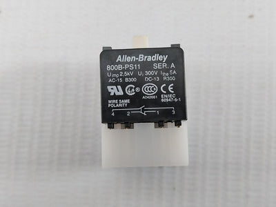 800B-ps11 Pushbutton Contact Block Allen-bradley