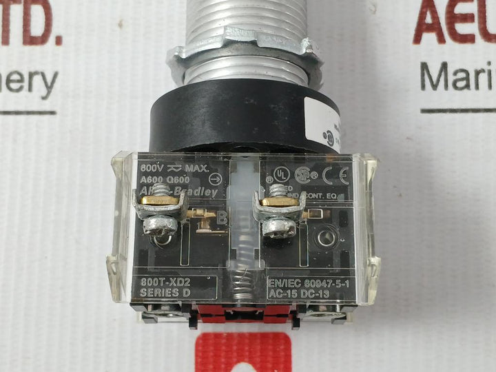 800H-dph16# Push Button Allen-bradley 600V Max