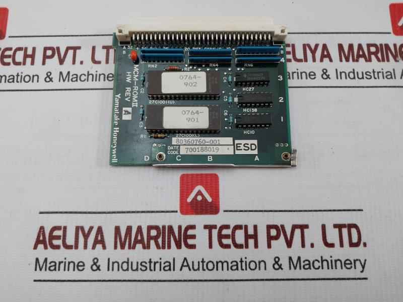 80360760-001 Mcm-rom Ii Printed Circuit Board Yamatake-honeywell