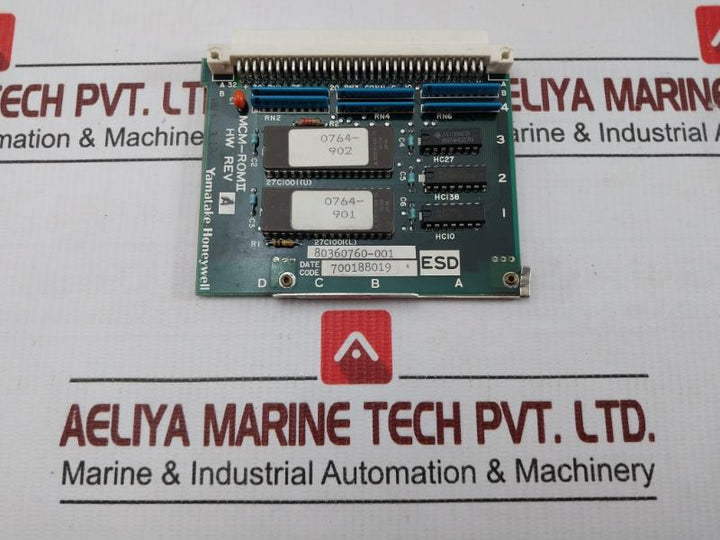 80360760-001 Mcm-rom Ii Printed Circuit Board Yamatake-honeywell