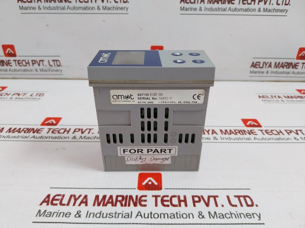 8071D010D-aa Panel Mount Controller Ac110-240V 48-63Hz Amot