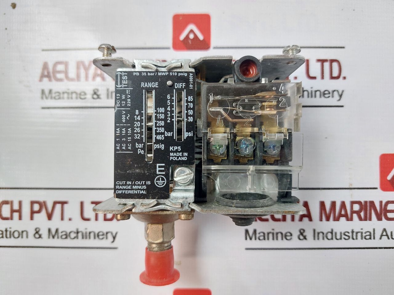 Danfoss Kp5 High Pressure Control 8-32 Bar 100-465 Psig 30-85 Psi 060-1171