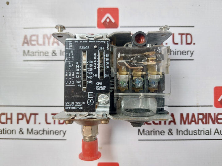 Danfoss Kp5 High Pressure Control 8-32 Bar 100-465 Psig 30-85 Psi 060-1171