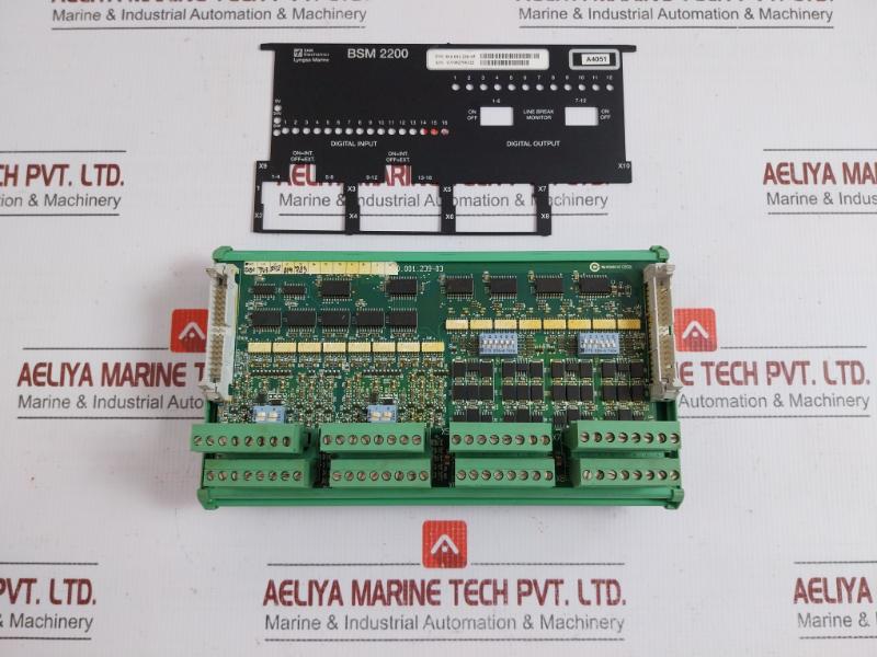 810.001.230-25 Bsm 2200 I/O Module Sam Electronics