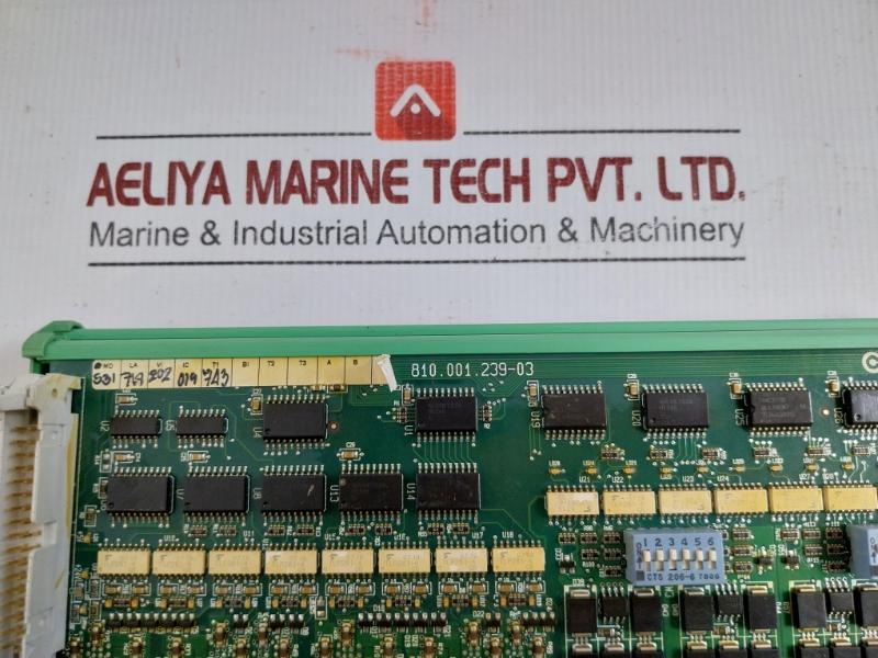 810.001.230-25 Bsm 2200 I/O Module Sam Electronics