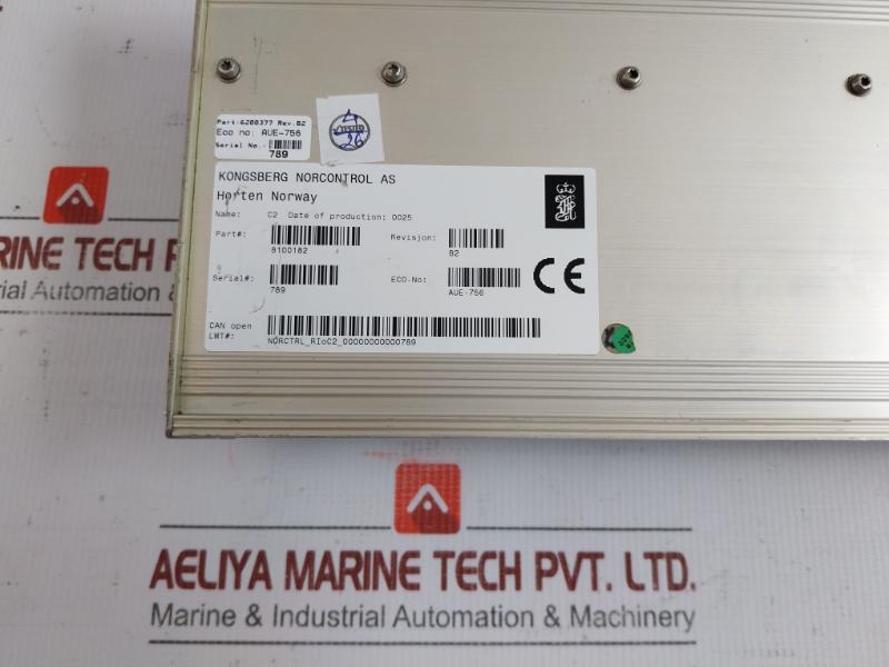 8100182 Digital Input/Output Module Rev.B2 Kongsberg