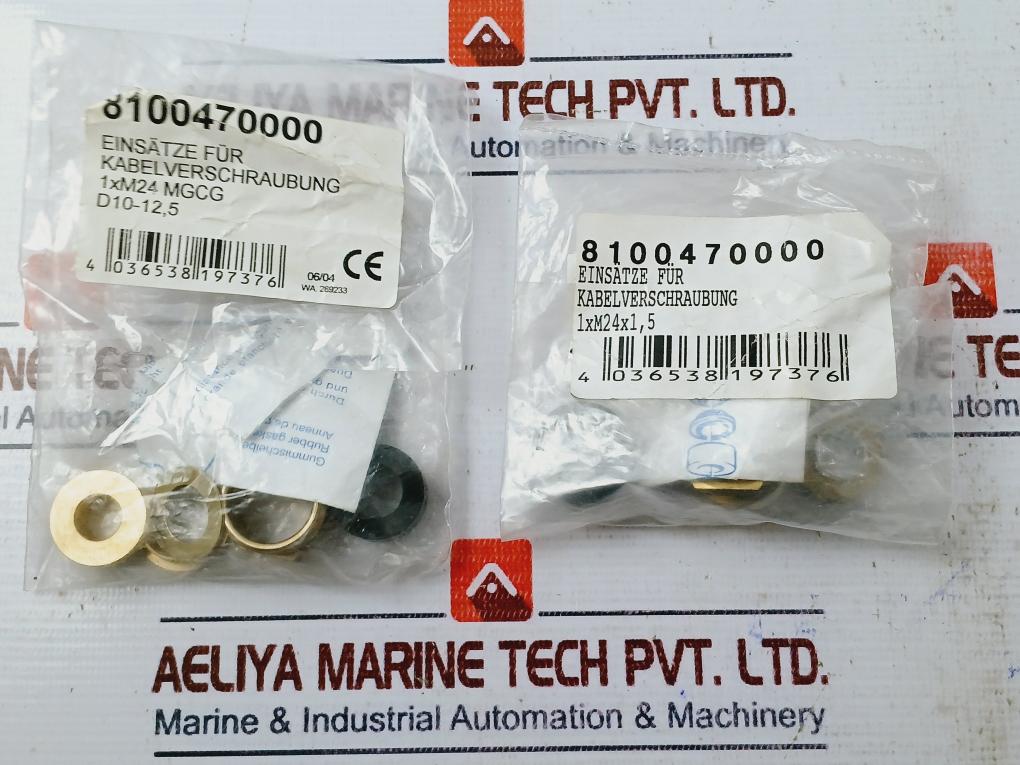 Lot of 4X 8100470000 Glamox Aqua Signal Spare Part Emergency Lamp holder B15 Kit