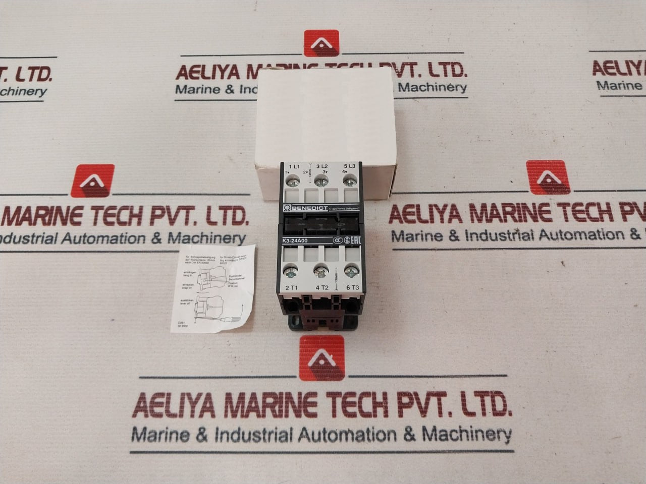 Benedikt & Jager K3-24A00 230 Power Contactor 230-264V Ac 400V 50A