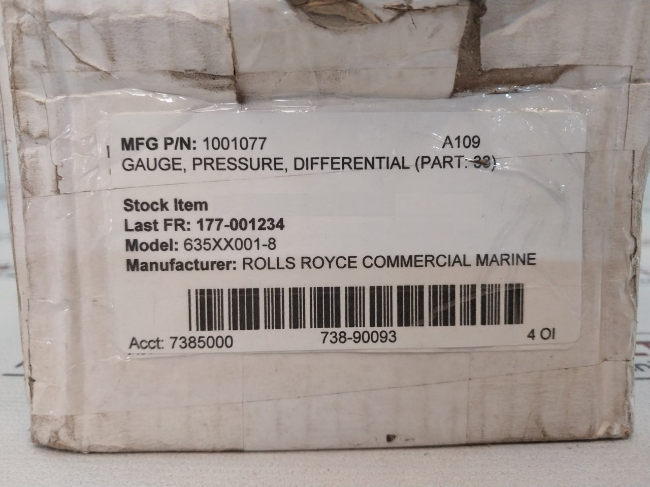 Afriso Rf100 Differential Pressure Gauge 0-160 Mws 635Xx001-8