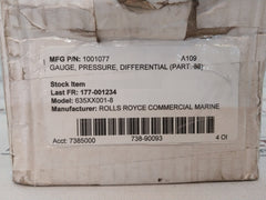 Afriso Rf100 Differential Pressure Gauge 0-160 Mws 635Xx001-8