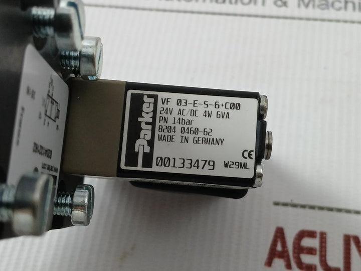 8204132162 Parker 24V Ac/Dc Two-step Adjustable Exhaust Throttle Valve