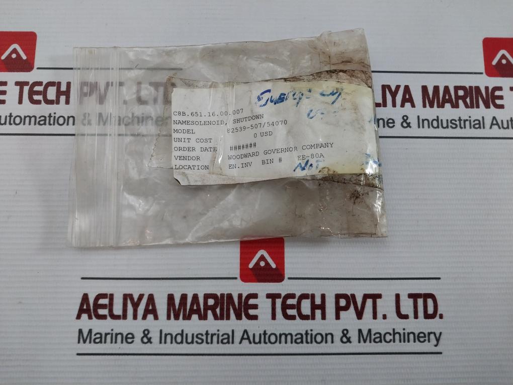 82539-507/54070 Shutdown Solenoid