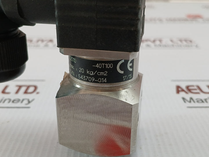 8264.78.2510 Trafag 0-10Kg/Cm2 4-20Ma Pressure Transmitter