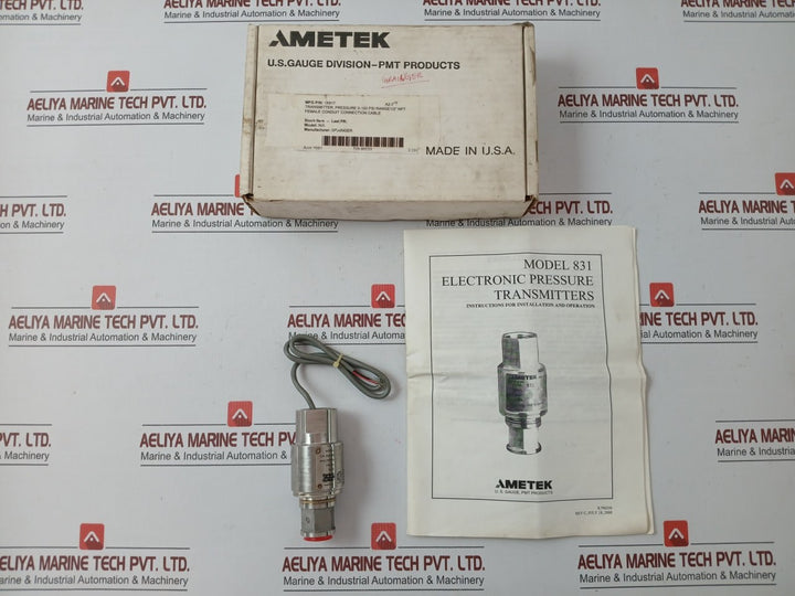 831Tg0100Bls Pressure Transmitter 0-100Psi Ametek