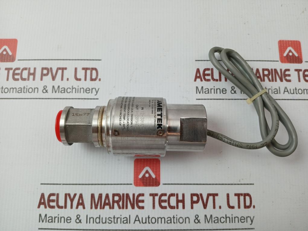831Tg0100Bls Pressure Transmitter 0-100Psi Ametek