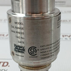 831Tg0100Bls Pressure Transmitter 0-100Psi Ametek
