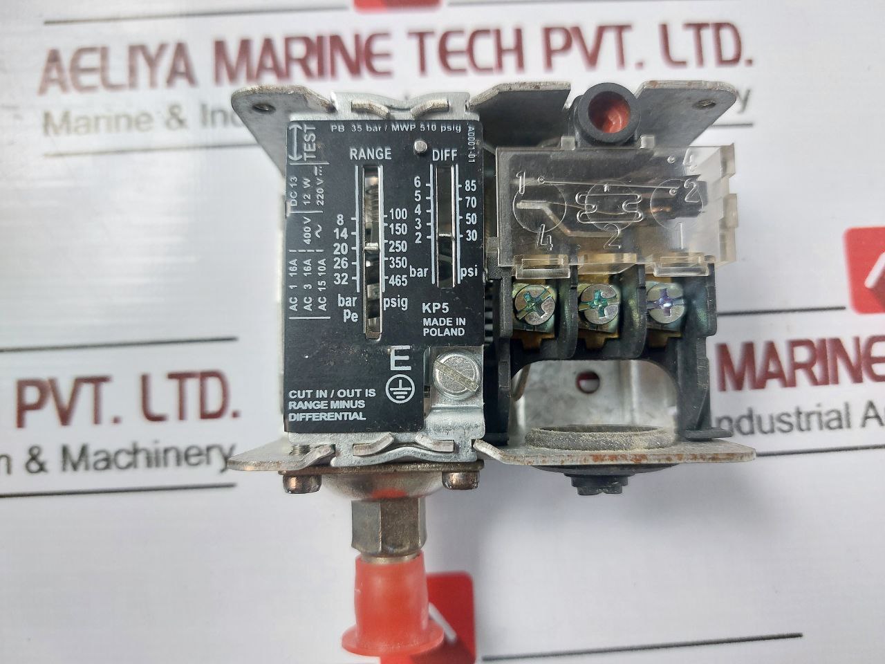 Danfoss Kp5 High Pressure Control 060-1171 Spdt 8-32 Bar