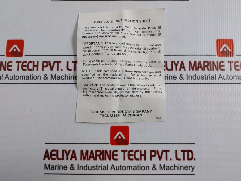 83735-1 Klixon Thermal Overload Protector Module