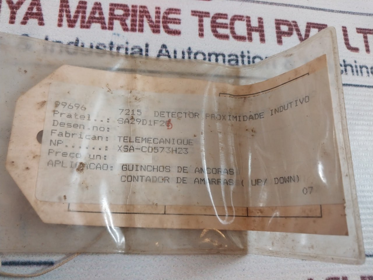 Telemecanique Xsa-c0573h23 Inductive Proximity Detector 12/48v