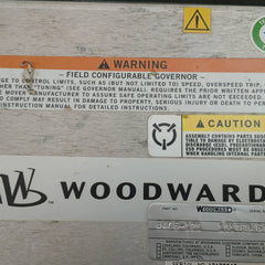 8406-121 4 Enclosure Digital Generator Controller 70˚C 9-32Vdc Woodward