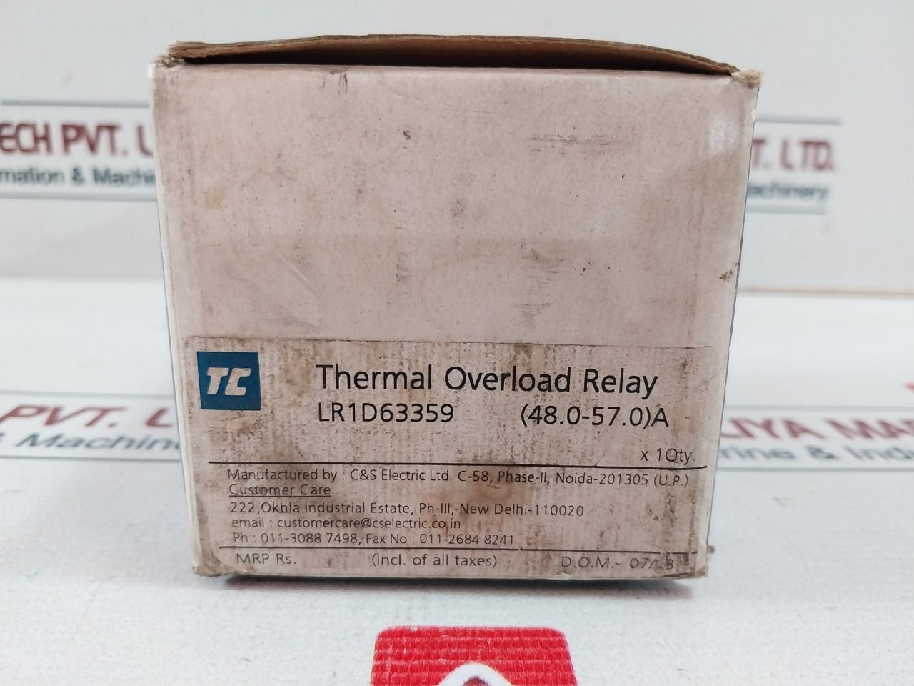 C&S Lr1-d63359 Thermal Overload Relay 660V