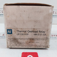 C&S Lr1-d63359 Thermal Overload Relay 660V
