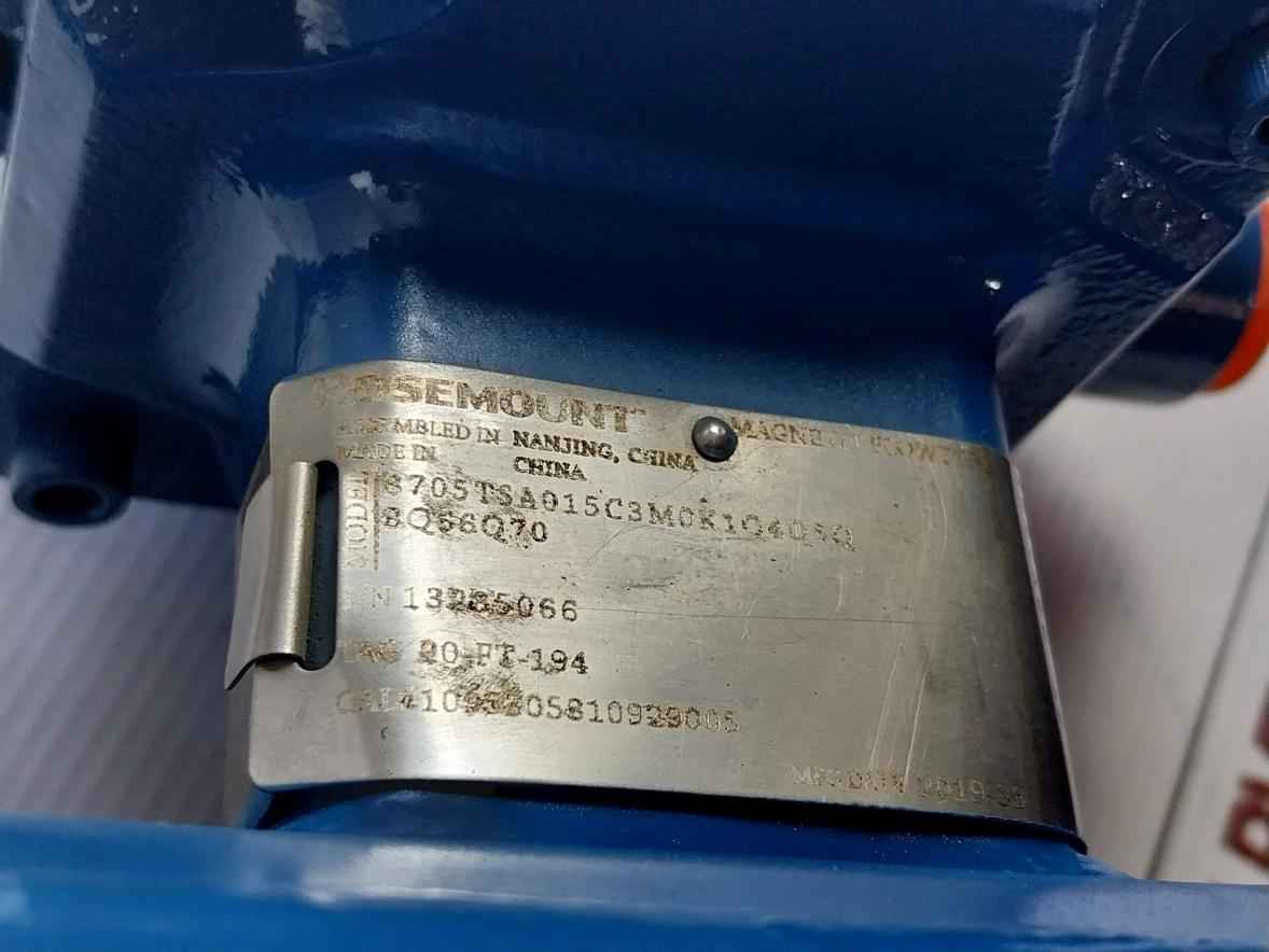 8705Tsa015C3M0K1Q4Q5Q8Q66Q70 Pressure Transmitter Rosemount 740Psig 500Ma