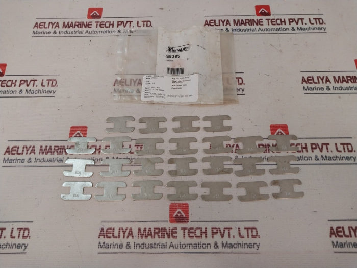 Lot of 24X Stauff V4A Sig 3 Ss Safety Locking Plate Sig 3 W5