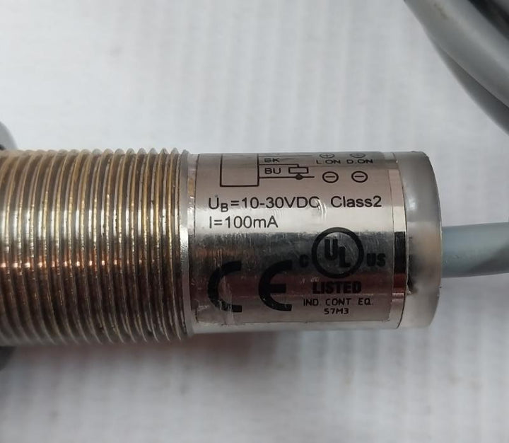 87804 Inductive Proximity Sensor 10-30Vdc 2 Meter Pepperl+Fuchs